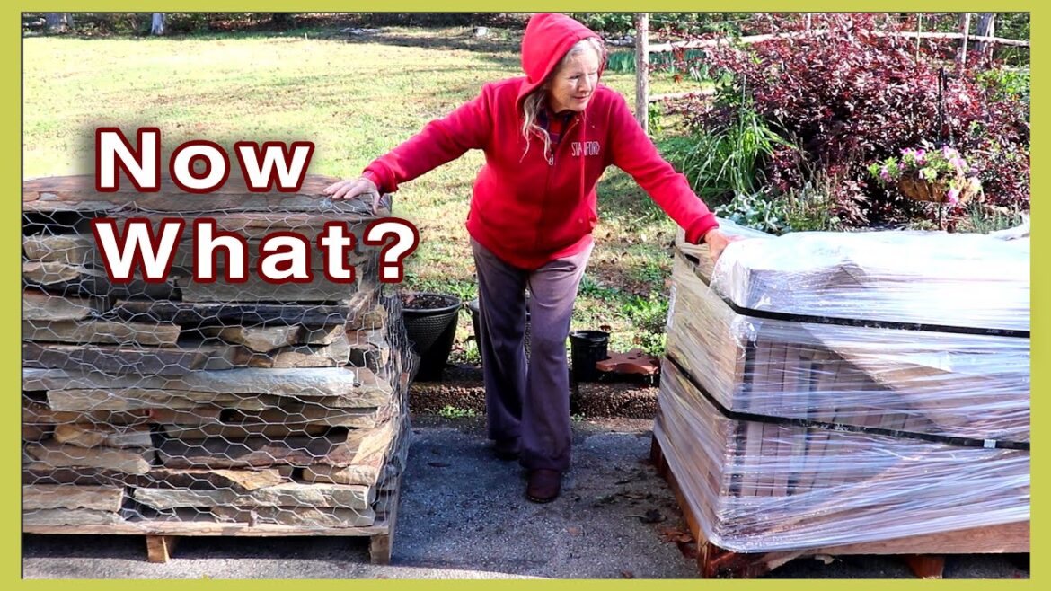 Kaye Kittrell: STONE ARRIVES! Cistern flush, Cover Crops, Garden Tour! STONE ARRIVES! Cistern flush, Cover Crops, Garden Tour!