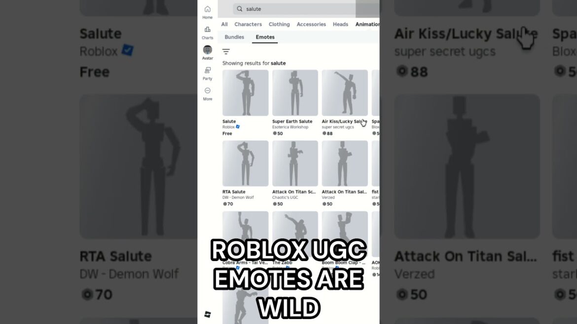 what are these ugc emotes 😭😭😭