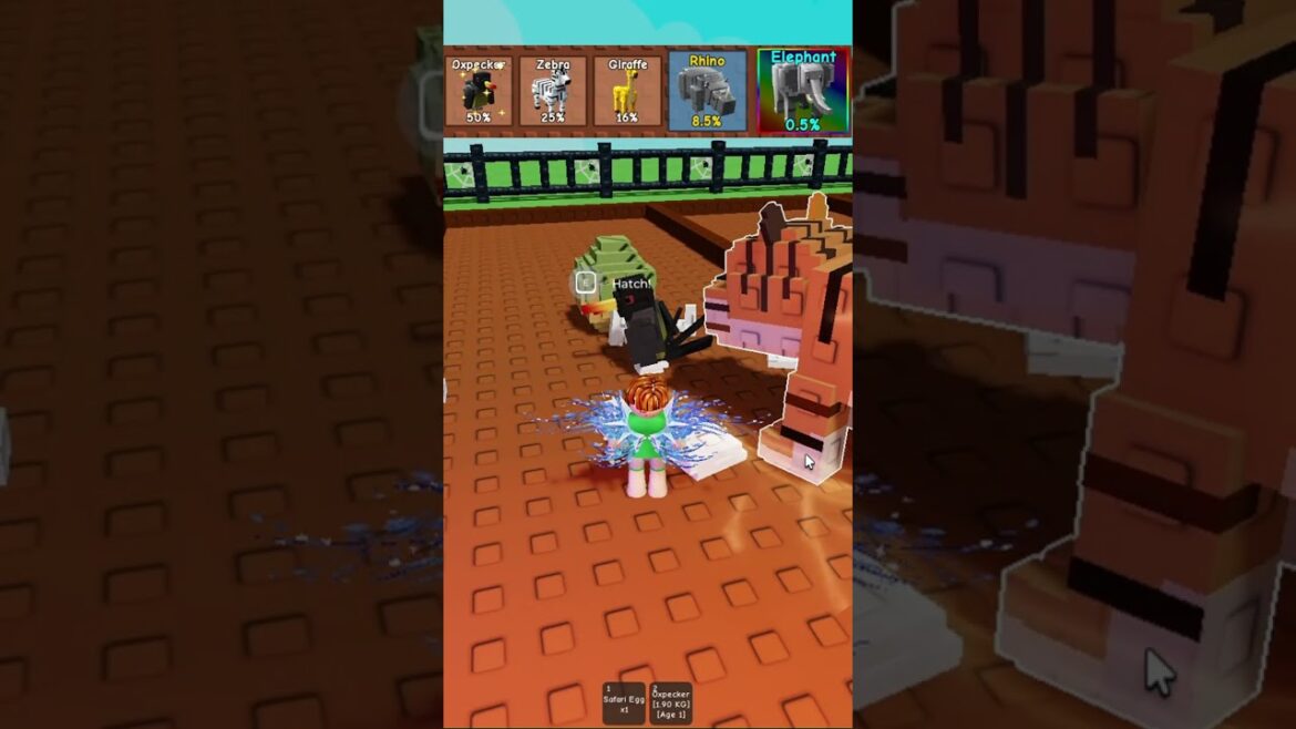 Grow a Garden (GaG) | My First 2 Safari Eggs Opening 🥚🌿 #minecraft #games #roblox #gaming #gameplay