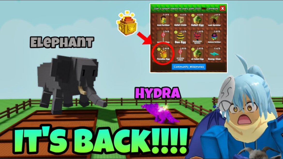 All SAFARI Update Pets and Paradise Egg Back | Grow a Garden All SAFARI Update Pets and Paradise Egg Back | Grow a Garden
