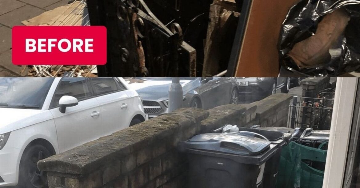 Relief as rat festering rubbish stored in front garden of Handsworth house is cleared Birmingham Live