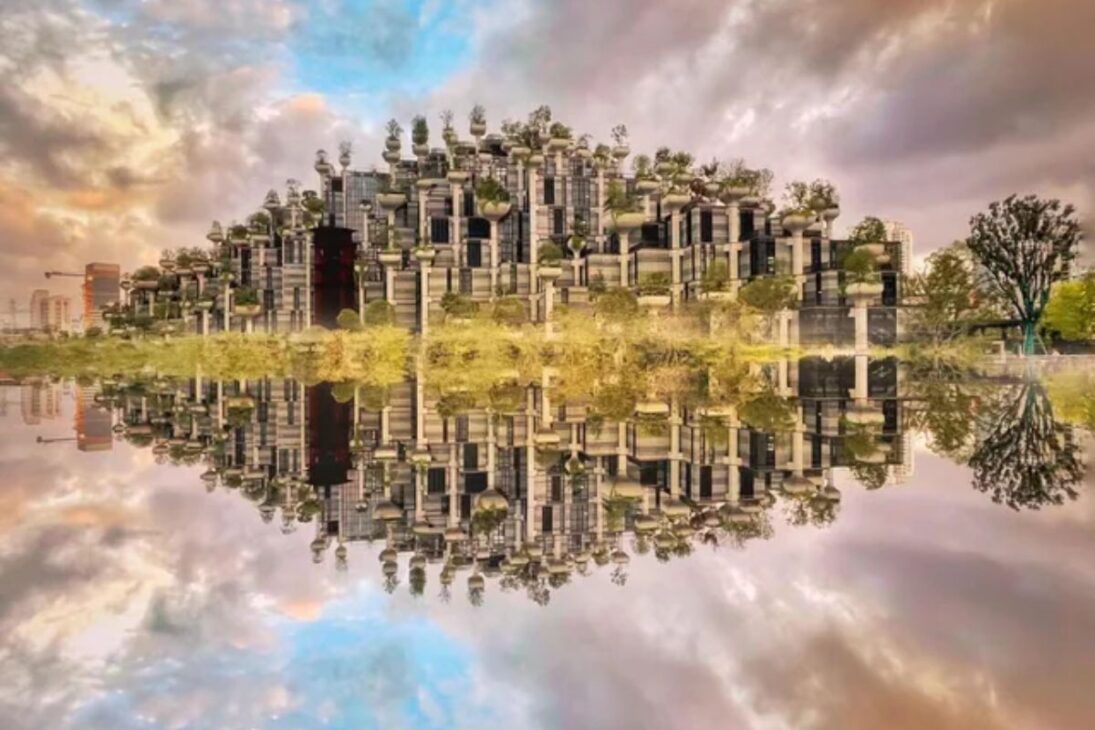 A thousand trees and 300 m²: China's 'Sky Garden' transforms a shopping mall into a living mountain and changes the concept of urban architecture.