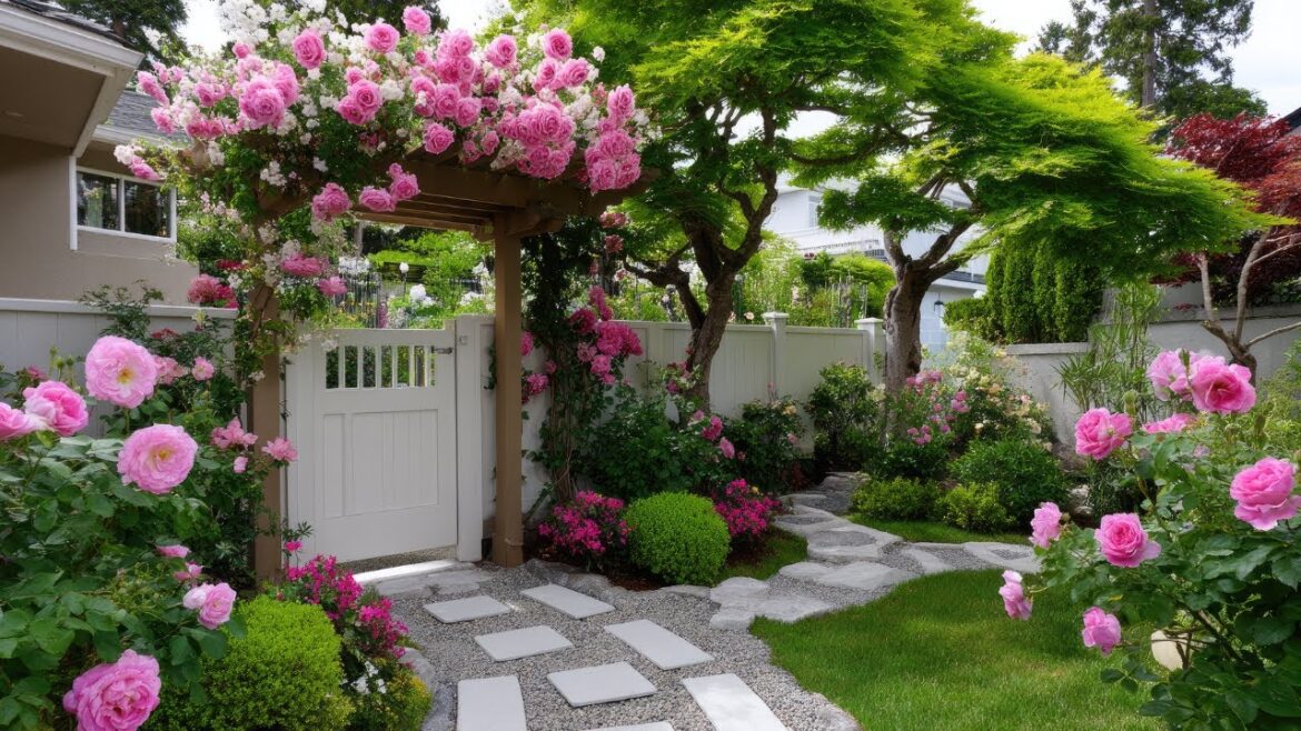 Small Front Yard Garden Tour | Beautiful Gates, Arches, and Pathway Design Ideas Small Front Yard Garden Tour | Beautiful Gates, Arches, and Pathway Design Ideas