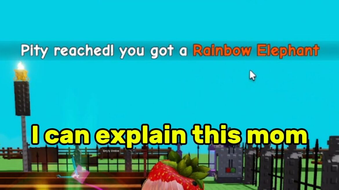 RAINBOW ELEPHANT IS TITAN MAKER | Grow a Garden RAINBOW ELEPHANT IS TITAN MAKER | Grow a Garden