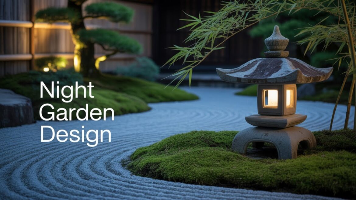 Night Garden Design: Creating a Calm and Relaxing Japanese Garden at Home