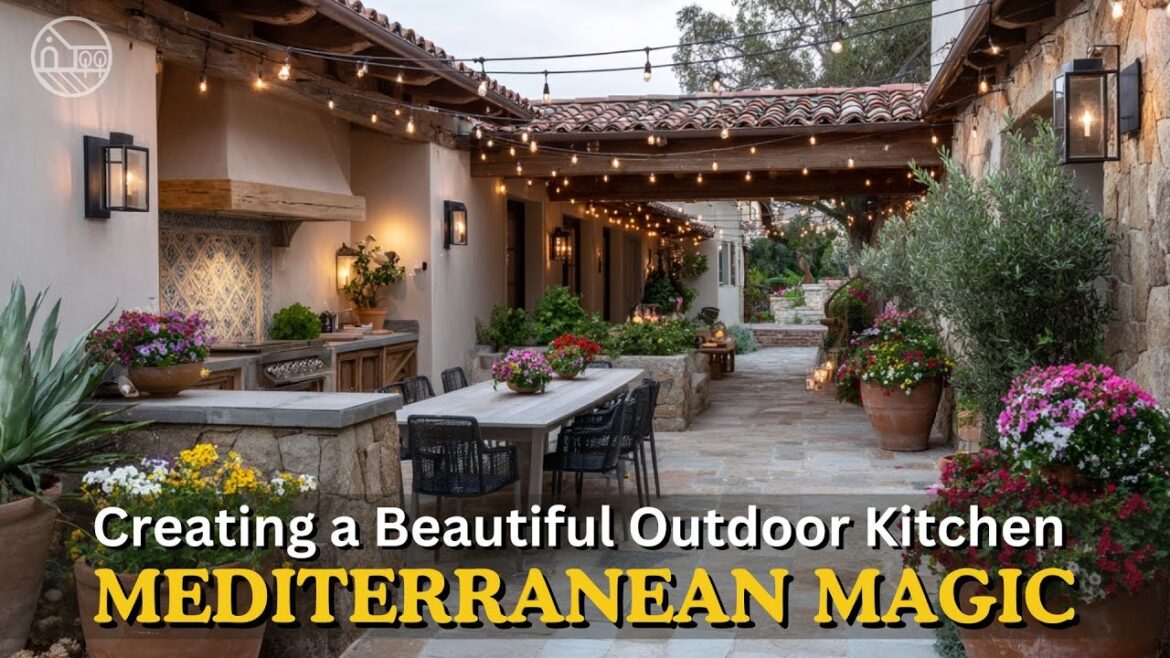 The Mediterranean Kitchen Courtyard: Edible Garden Design Secrets for Lasting Beauty