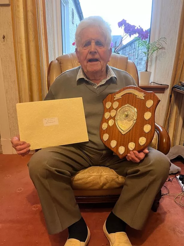 Mr Mitchell, from Galston, received a Special Achievement award 