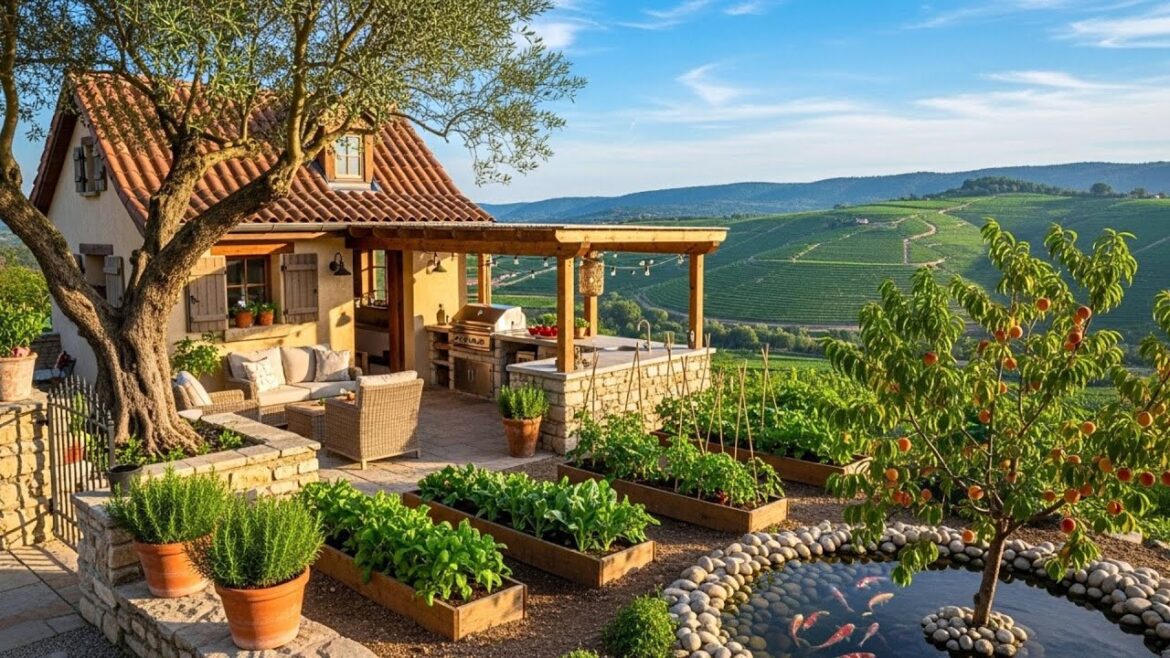 45 Mediterranean Farmhouse Tiny Homes With Terraced Gardens And Sunset Views