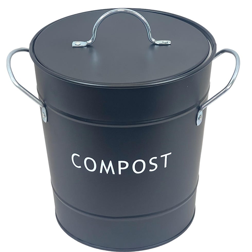 Metal Kitchen Compost Bin