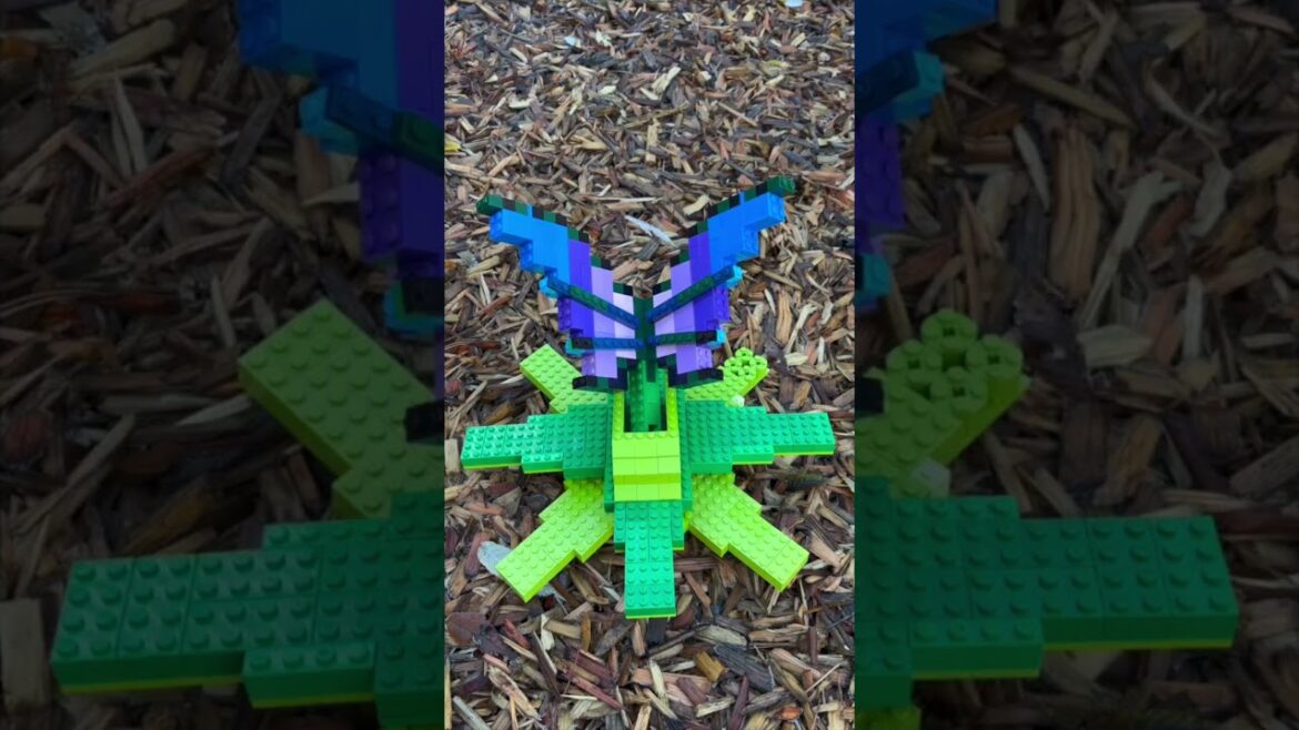 LEGO Wispwing! 🦋 | Grow a Garden | Part 40 | #shorts #roblox #growagarden #lego #wispwing