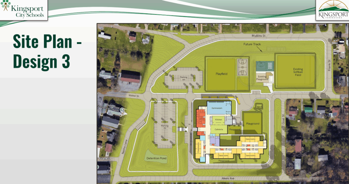 Kingsport City School Leaders Unveil Plan for new Lynn Garden School WCYB