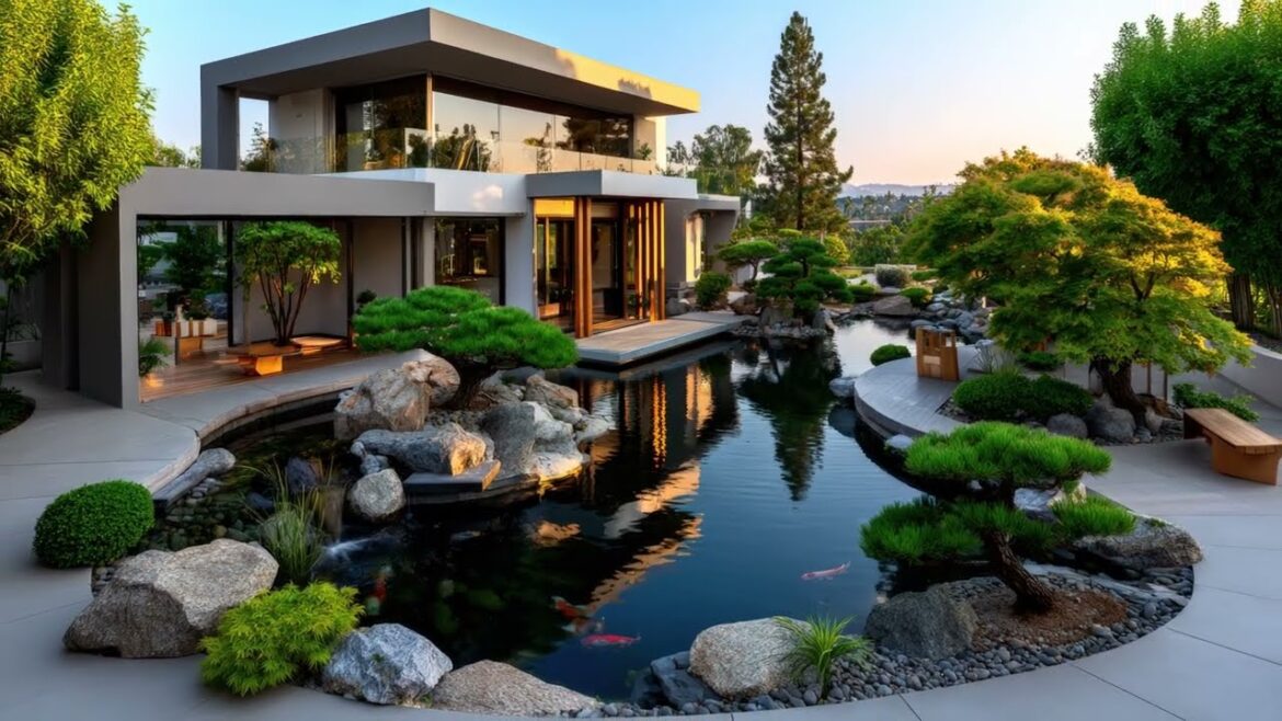 KOI FISH POND DESIGN IDEAS | Transform Your Backyard Into a Peaceful Zen Oasis 2025 🌿✨