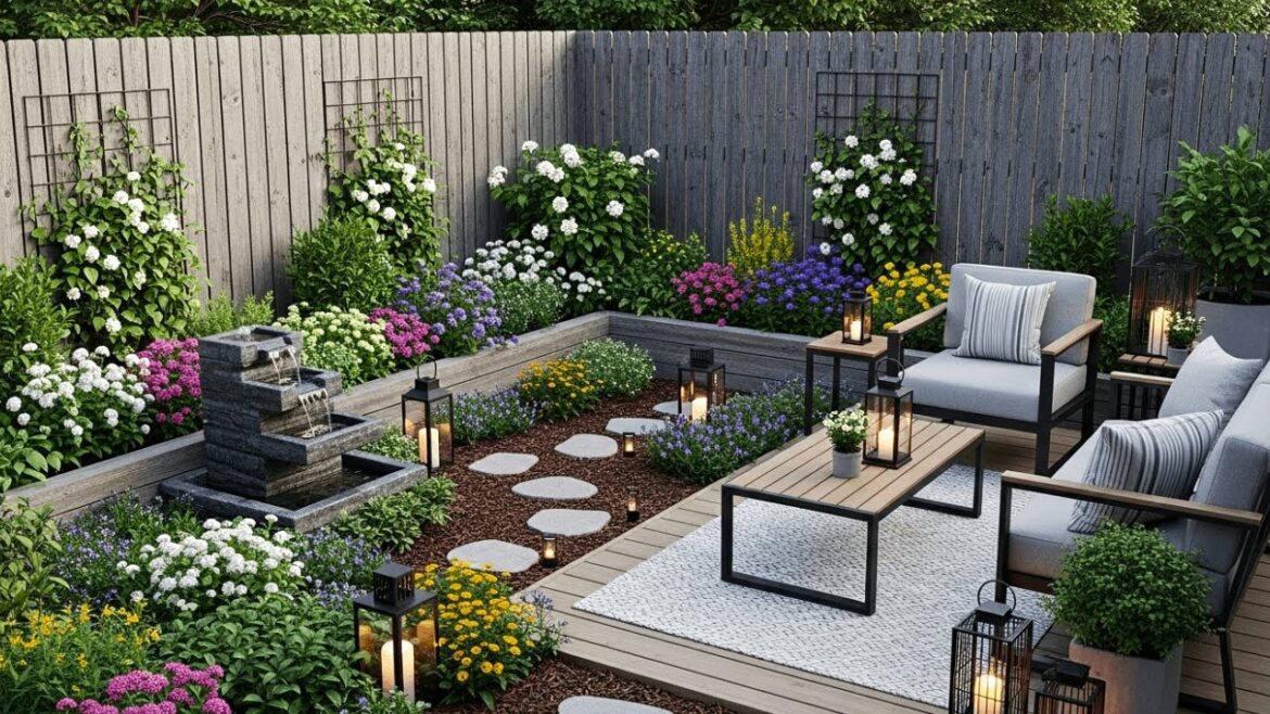 Garden Design Ideas | Transform Your Small Garden with Rustic Landscape Charm 🌹 Garden Design Ideas | Transform Your Small Garden with Rustic Landscape Charm 🌹