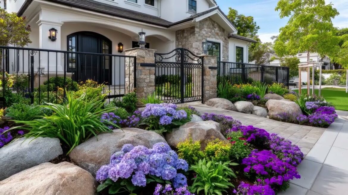 Dreamy Front Yard Designs | Luxury Garden Arches & Entry Gates for Ultimate Elegance