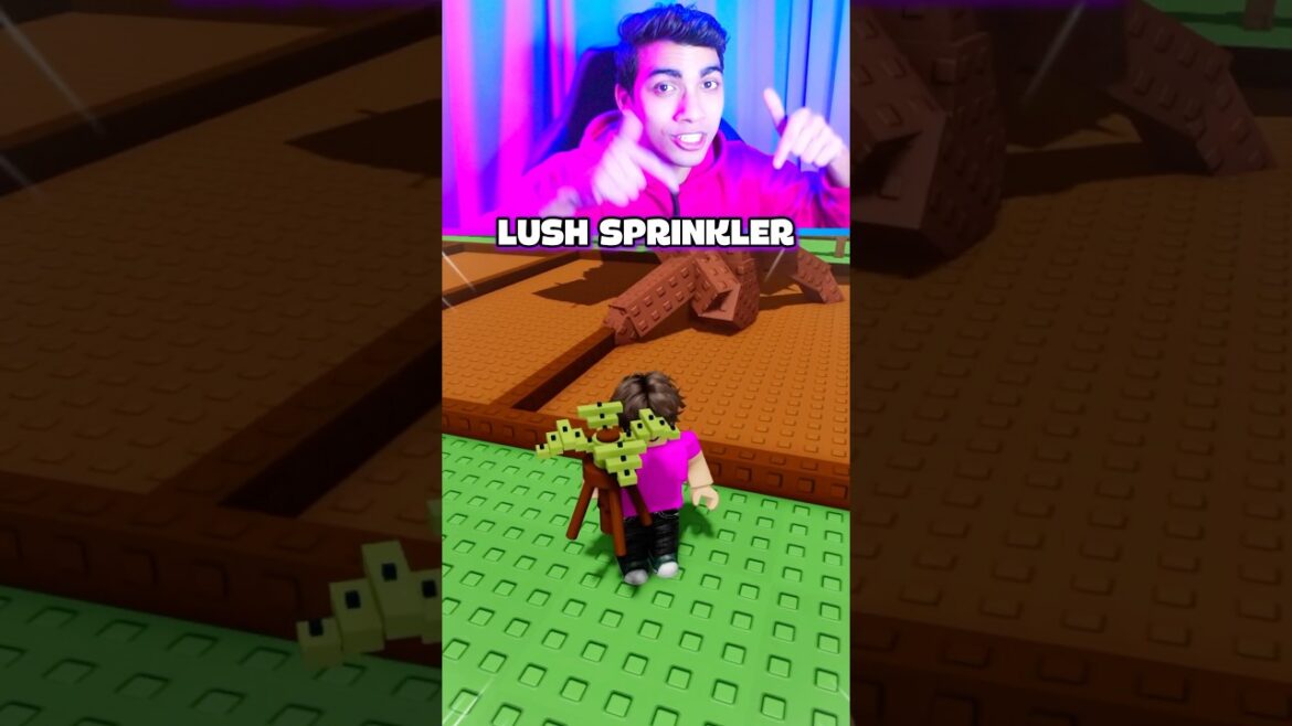 GROW A GARDEN NEW SPRINKLER 😱 GROW A GARDEN NEW SPRINKLER 😱