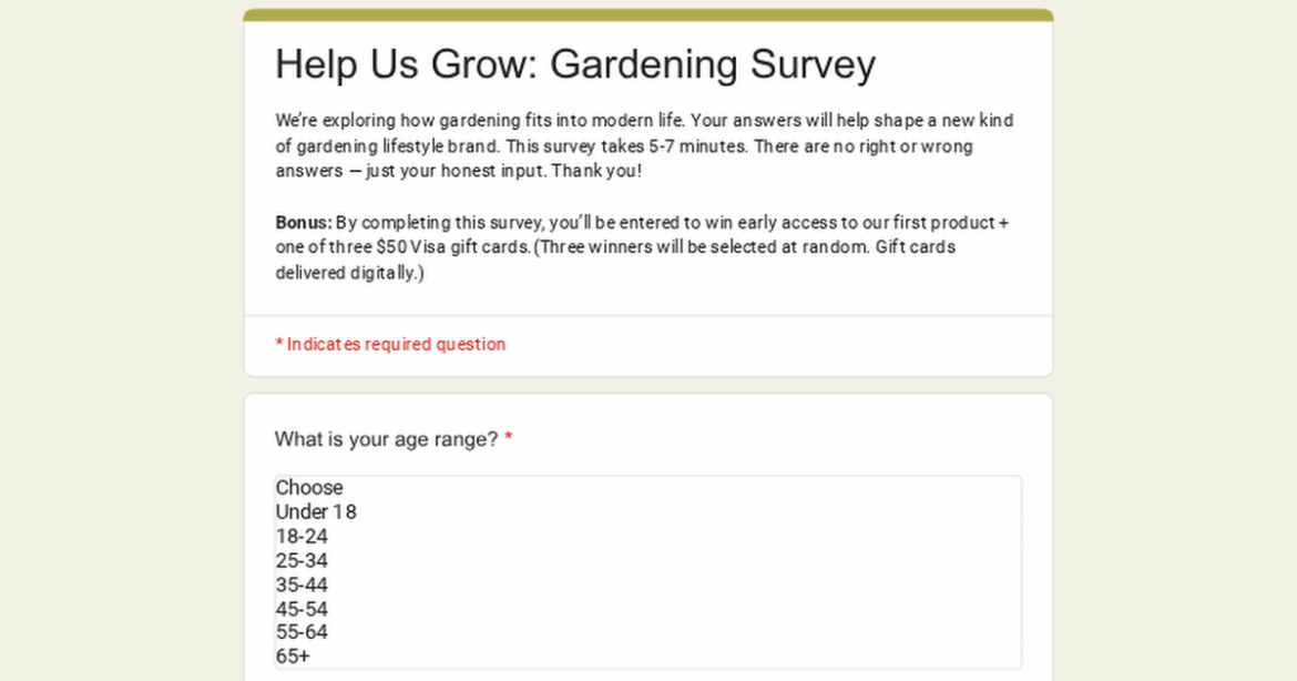 What would make gardening feel more joyful for you? What would make gardening feel more joyful for you?