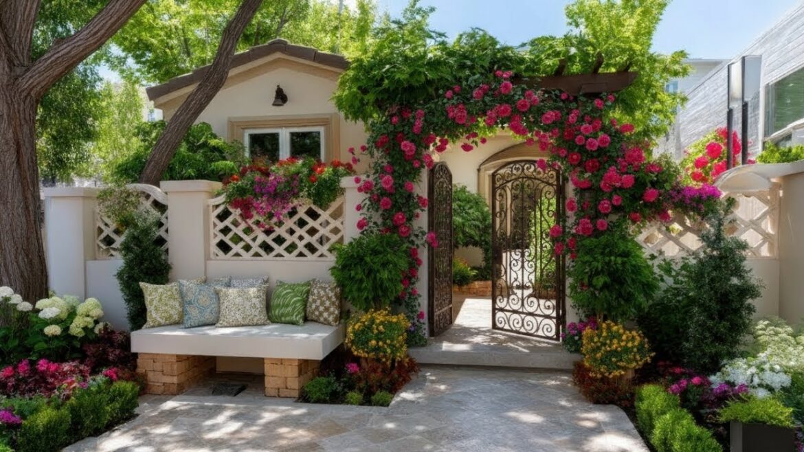 Breathtaking Small Front Yard Landscaping Ideas | Elegant Garden Gates, Arches & Cozy Entryways Breathtaking Small Front Yard Landscaping Ideas | Elegant Garden Gates, Arches & Cozy Entryways
