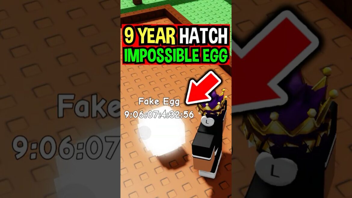 9 YEARS HATCH IMPOSSIBLE EGG in Roblox Grow a Garden..