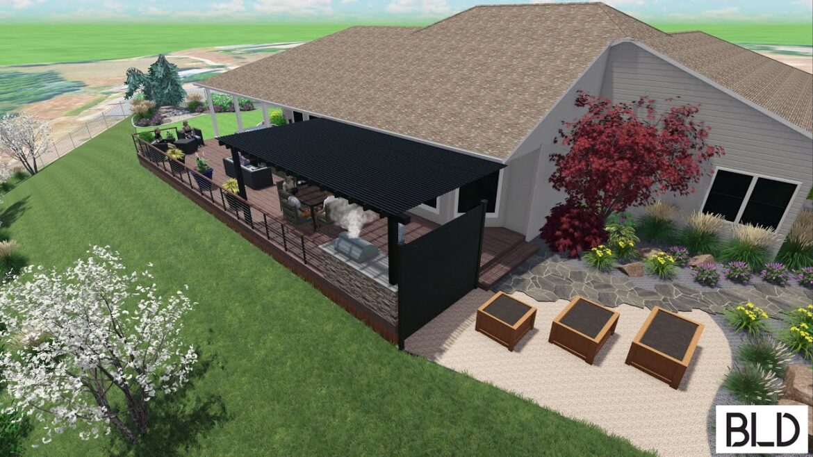 Boise Foothills Backyard Landscape Design (SOUZ25)