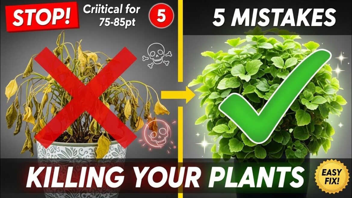 5 Mistakes You Must NEVER Make When Container Gardening