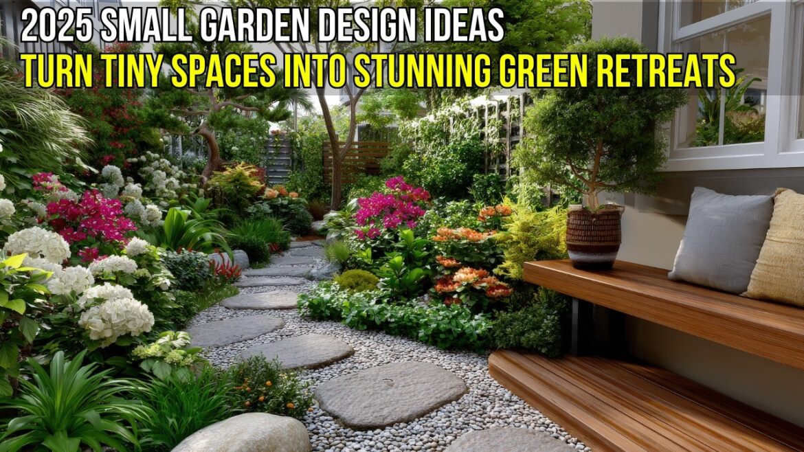2025 Small Garden Design Ideas: Turn Tiny Spaces into Stunning Green Retreats