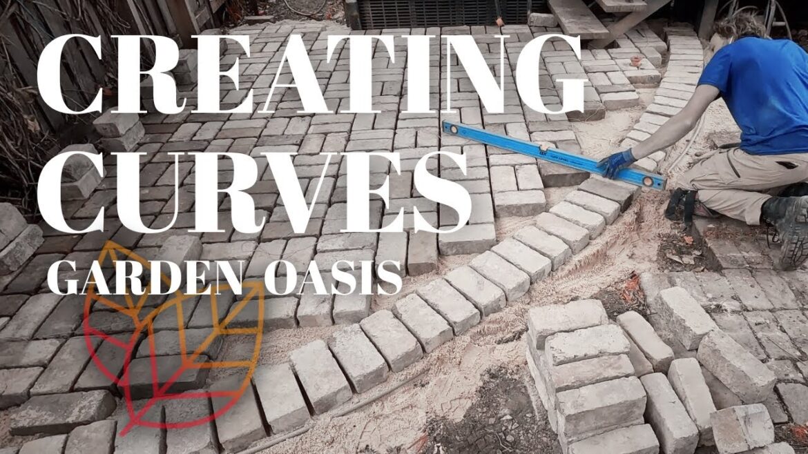 A Tranquil Oasis | Curved Brick Paving – Garden Build A Tranquil Oasis | Curved Brick Paving – Garden Build