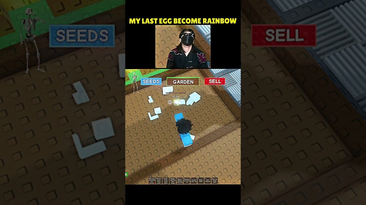 My Last Egg Become Rainbow at Grow a Garden Update 😱 #roblox #growagarden #usa
