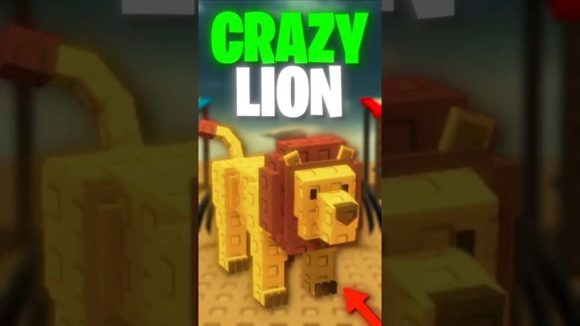 LION IS CRAZY In Grow a Garden! #growagarden #roblox