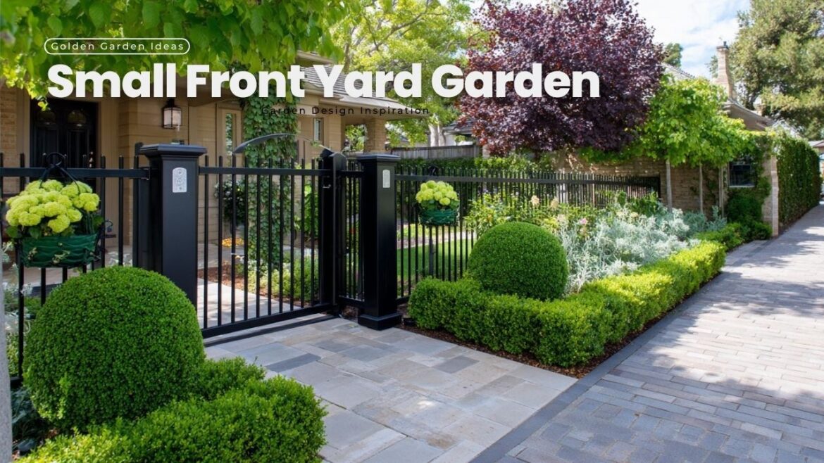 Simple Yet Elegant Entryway Ideas | Small Front Yard Garden with Arches & Gates Simple Yet Elegant Entryway Ideas | Small Front Yard Garden with Arches & Gates