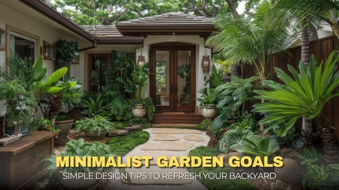 2026 Backyard Makeover Small Tropical Minimalist Garden Ideas for Modern Homes 2026 Backyard Makeover Small Tropical Minimalist Garden Ideas for Modern Homes