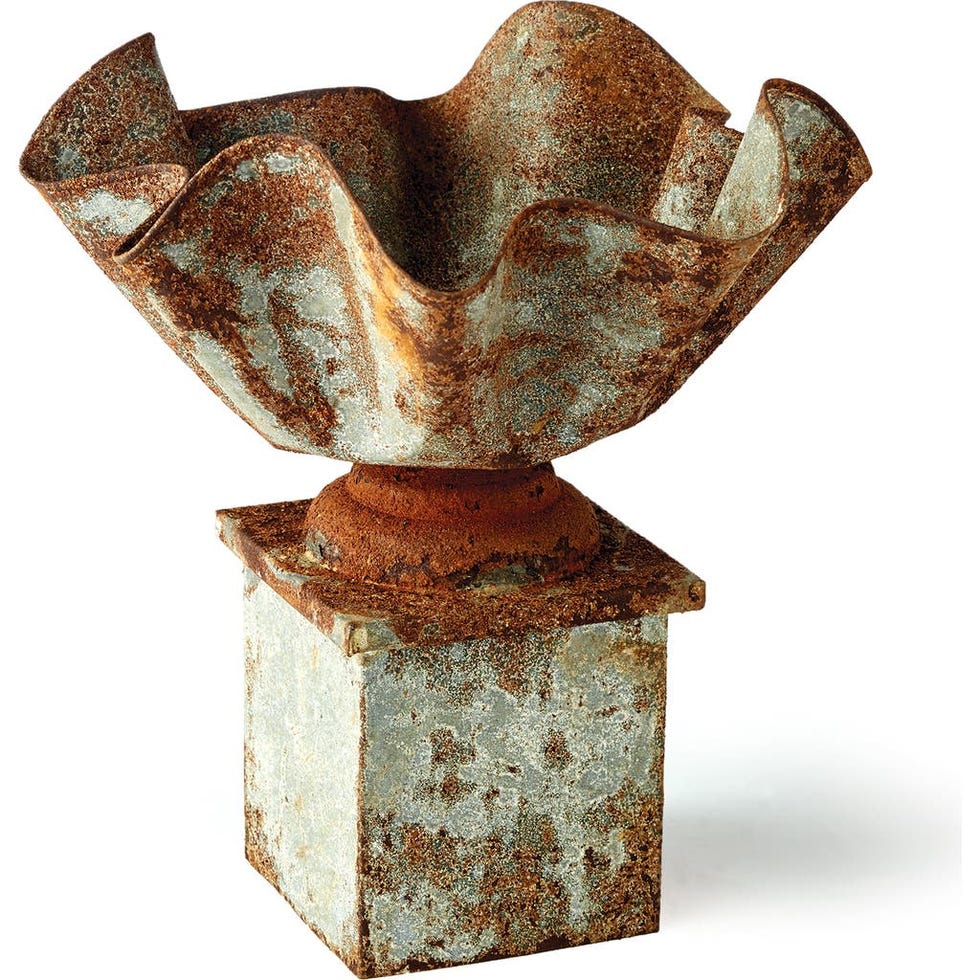 Galvanized Handkerchief Planter 