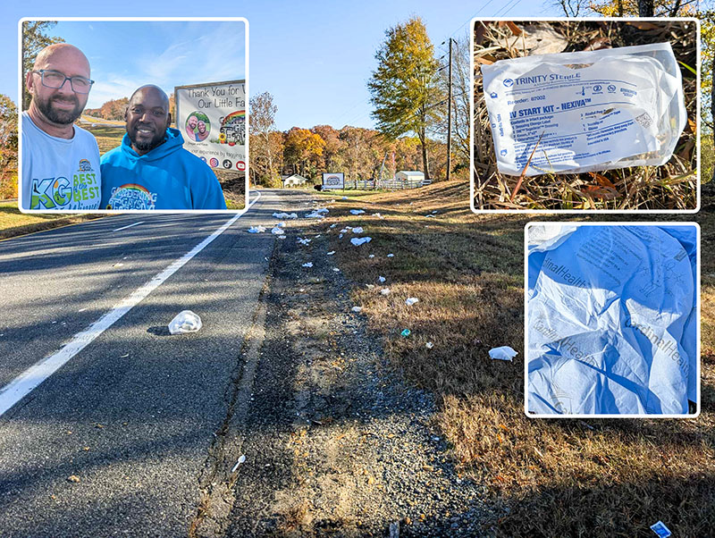 Gay Couple’s Virginia Farm Targeted With Medical Waste Gay Couple’s Virginia Farm Targeted With Medical Waste