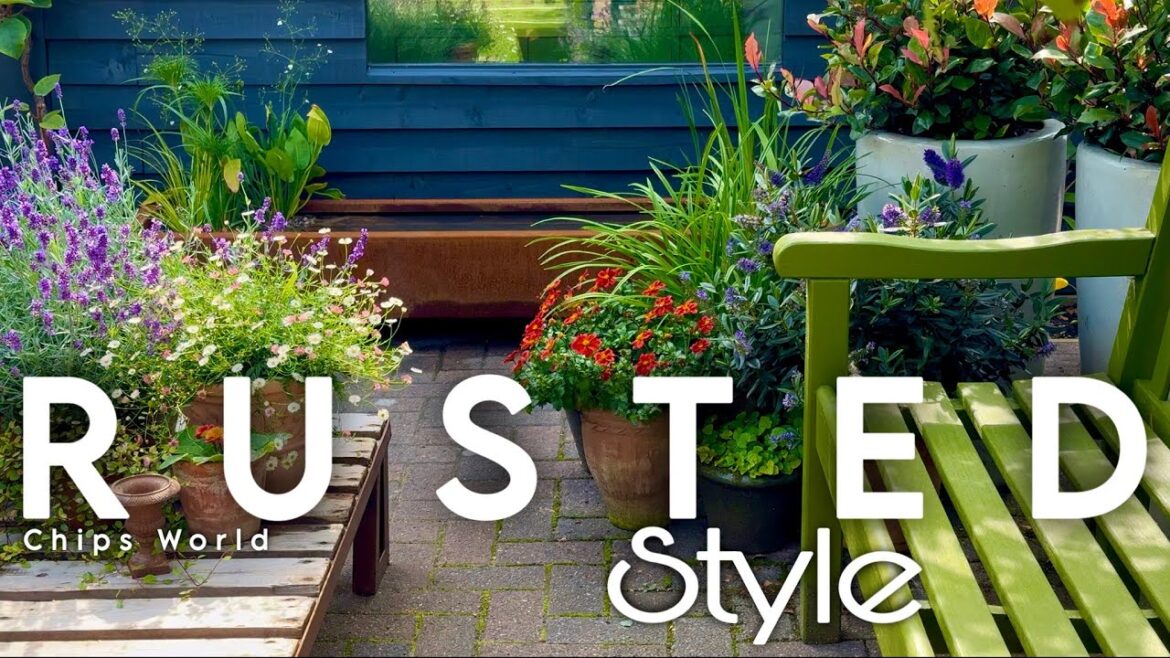 Enhance your Garden Design with Rust #smallgardendesign #waterfeatures #rusticgarden Enhance your Garden Design with Rust #smallgardendesign #waterfeatures #rusticgarden