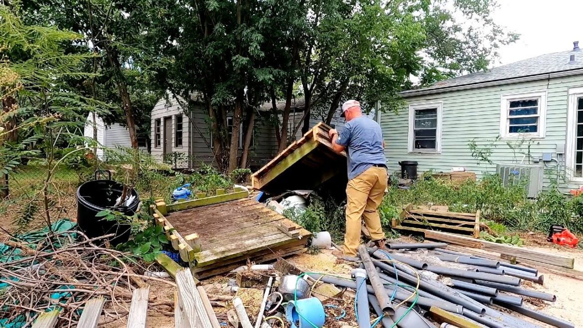 SHOCKED By How Many Swimming Pools Were In This NEGLECTED Backyard