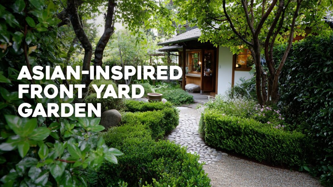 🌿 Asian-Inspired Front Yard Garden Design: A Quiet Beauty 🌿 Asian-Inspired Front Yard Garden Design: A Quiet Beauty
