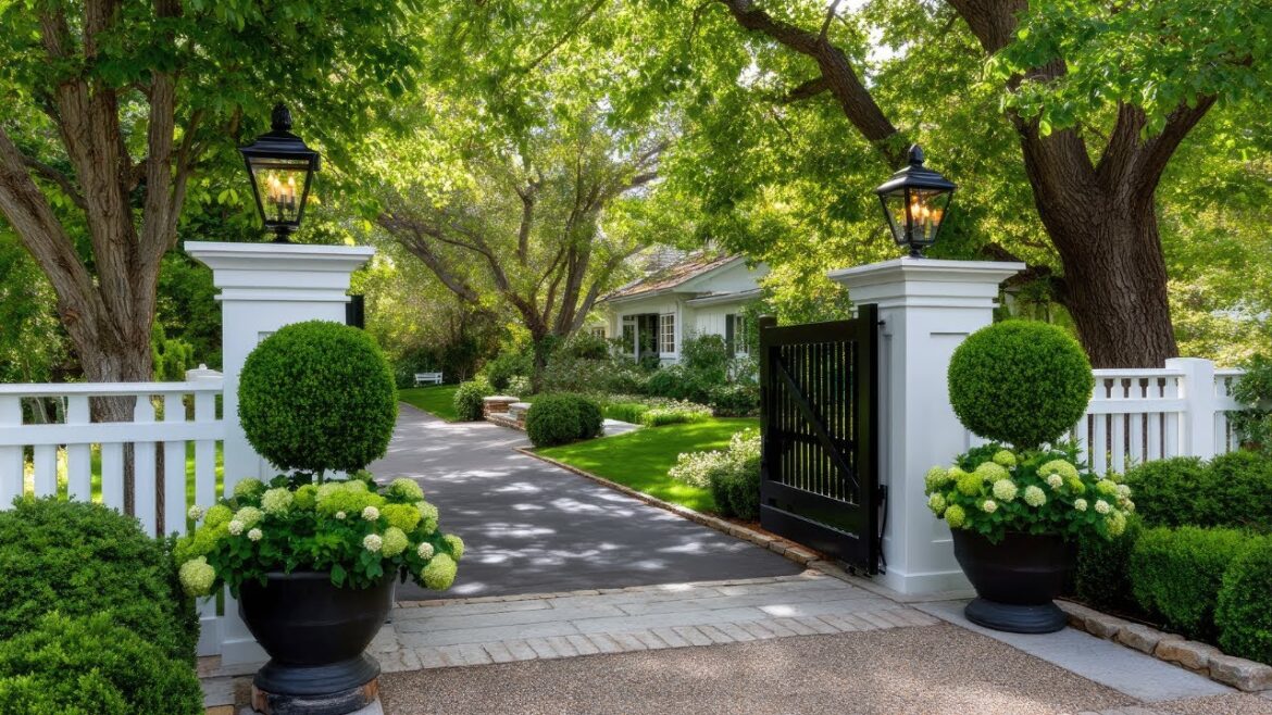 Elegant Entryways for Small Front Yard | Premium Garden Gates & Arch Designs