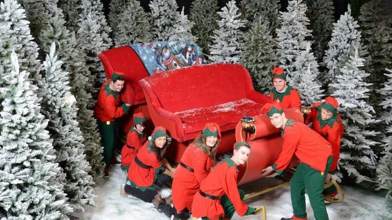 Rathwood's Santa Grotto experience is popular with families at Christmas