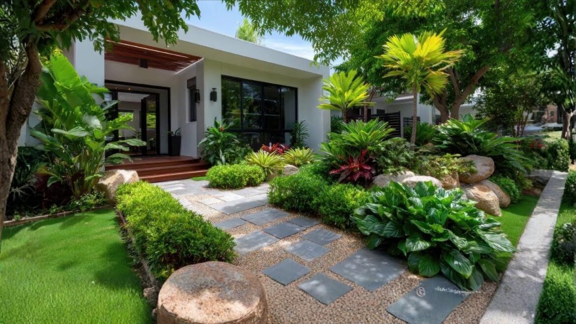 Landscaping Inspiration 2025 | Urban Jungle Front Yard Oasis Ideas Landscaping Inspiration 2025 | Urban Jungle Front Yard Oasis Ideas
