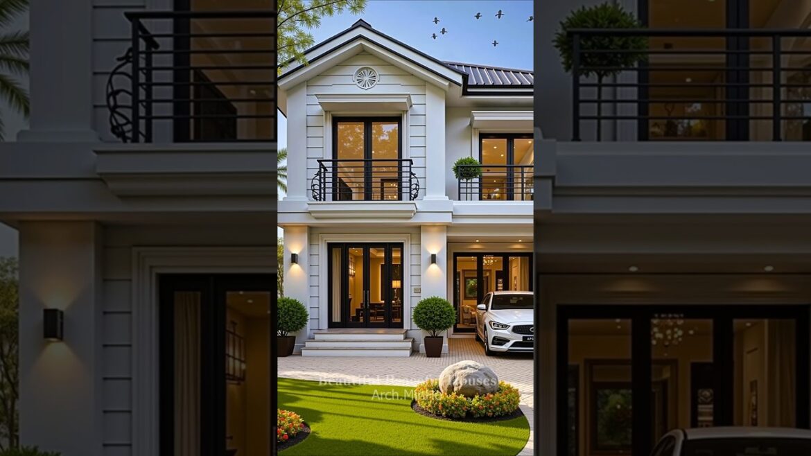 Luxurious Two-Story House with Stunning Design