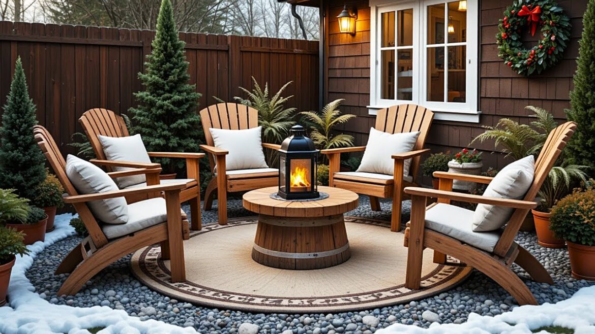 🌹 Small Garden Design for Winter: Rustic, Creative & Stupidly Easy