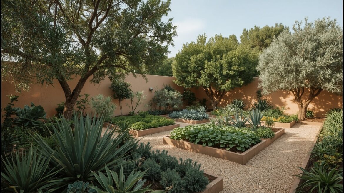 40 Mediterranean Backyard Garden with Edible Plants 2025 | Beautiful & Delicious Ideas