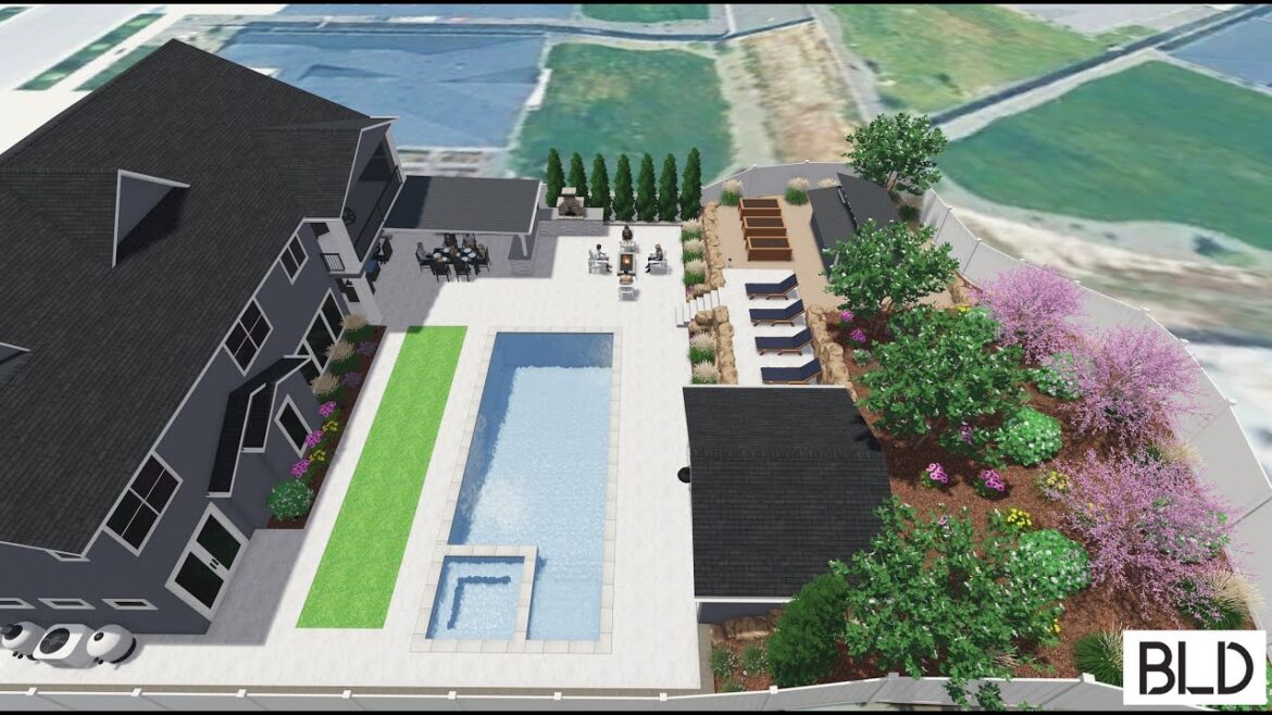 Dry Creek Ranch - The Hills Backyard Landscape Design (BEAC25)