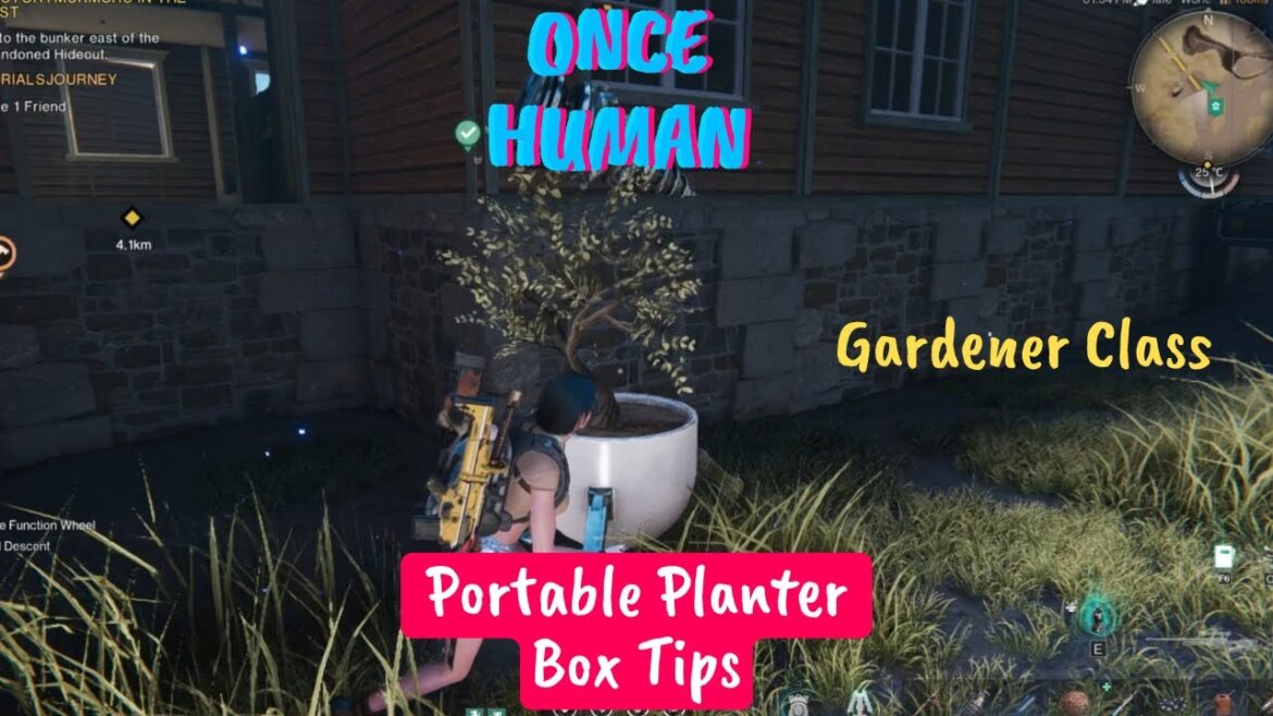 Once Human – Gardener Class Tips for Portable Planter Box Once Human - Gardener Class Tips for Portable Planter Box