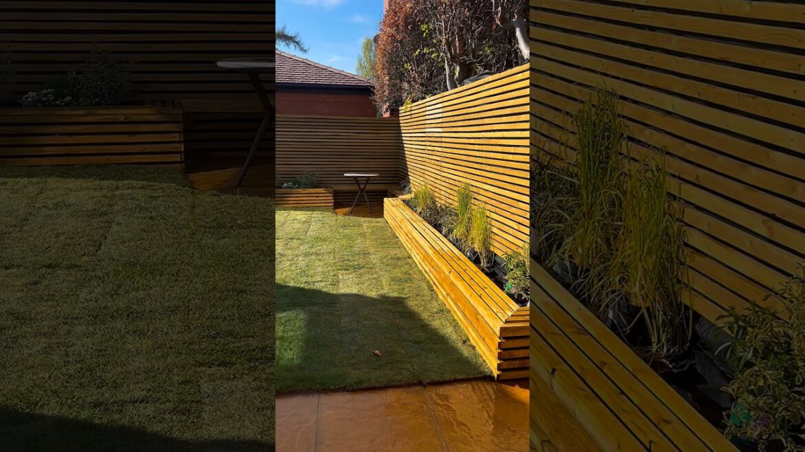 From dull to dream garden! 🌳 #Leicestershire #Landscaping #BeforeAndAfter