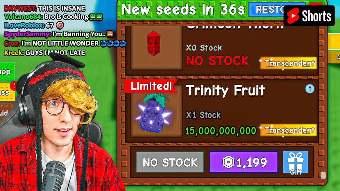 #shorts Grow a Garden Admin Abuse #shorts Grow a Garden Admin Abuse