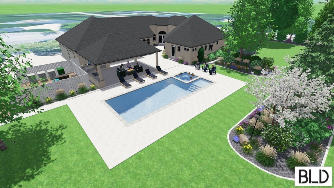 Eagle, Idaho - Backyard Landscape Design (WERT25) [Final Design]