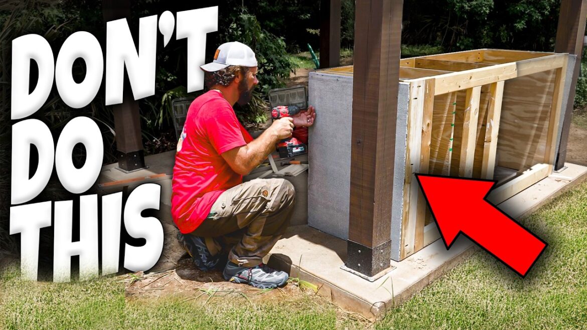 I Solved The Biggest Problem With Outdoor Kitchens