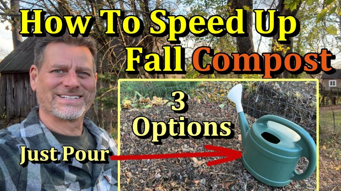Gary Pilarchik: Speed Up Fall Compost to Get Healthier Garden Soil Faster (Moisture & Nitrogen Tips) Speed Up Fall Compost to Get Healthier Garden Soil Faster (Moisture & Nitrogen Tips)