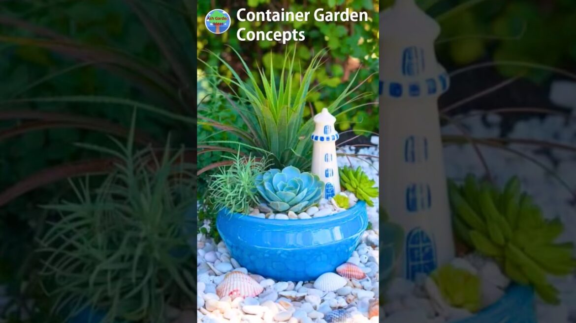 Stunning Container Garden Concepts for Every Corner! Stunning Container Garden Concepts for Every Corner!