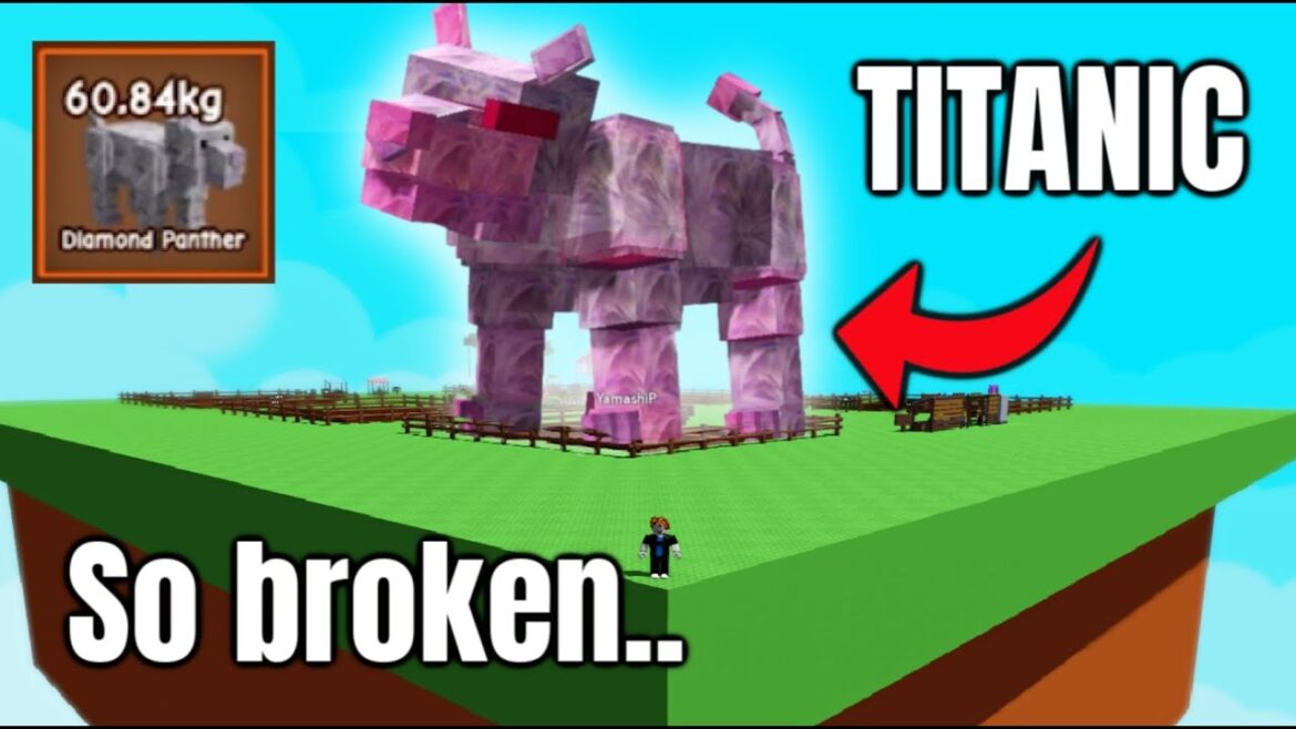 I Traded the BIGGEST Diamond Panther in Grow a Garden ROBLOX I Traded the BIGGEST Diamond Panther in Grow a Garden ROBLOX